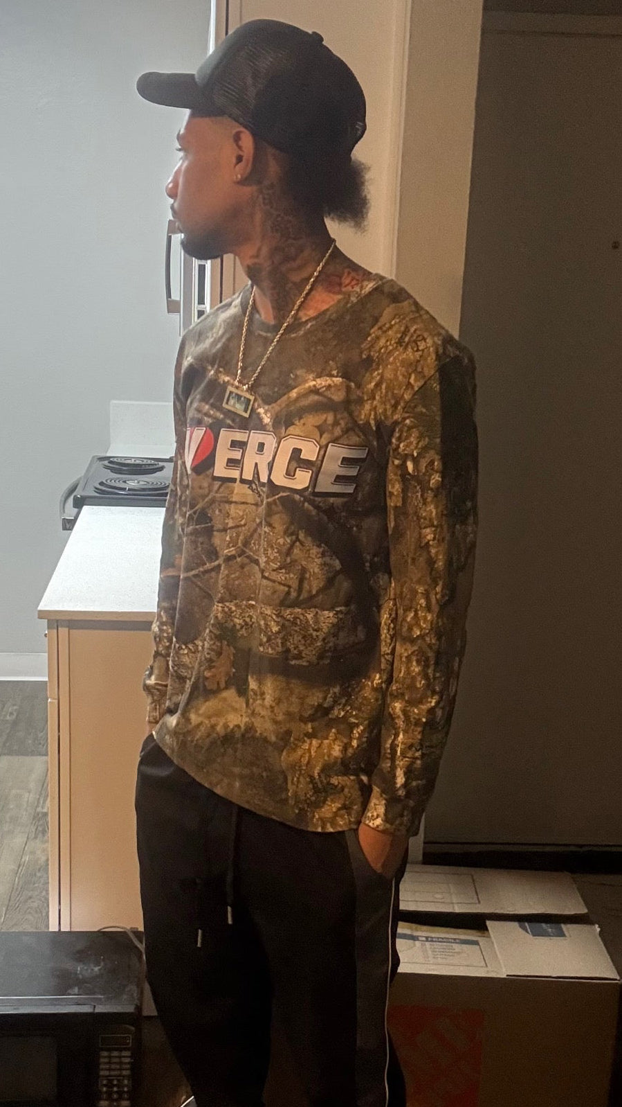 VERCE®️ camo tree long sleeve