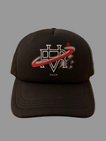 VERCE® Orbit Trucker Hat — Description

Black Orbit trucker hat. Limited stock.
Features one of the VERCE® multi-logos on the front.
Structured front, mesh back, curved brim.