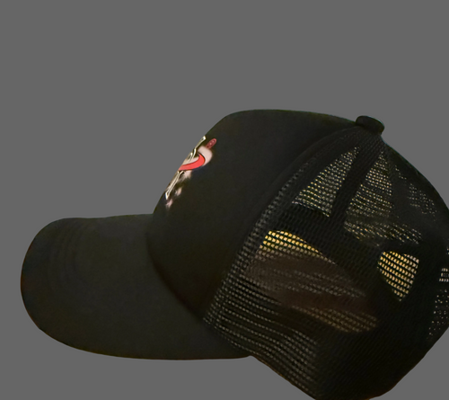VERCE® Orbit Trucker Hat — Description

Black Orbit trucker hat. Limited stock.
Features one of the VERCE® multi-logos on the front.
Structured front, mesh back, curved brim.
